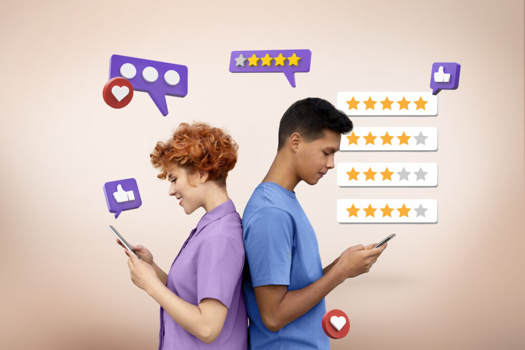 5-star Google review example for small café